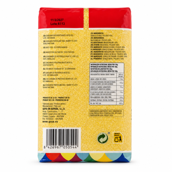 HARINA MALAI GOYA 750 gr